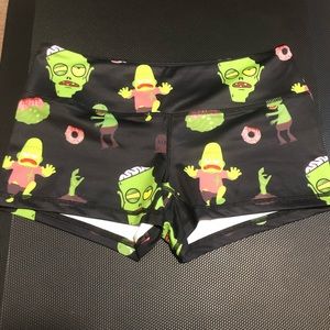 Feed Me Fight Me zombie shorts